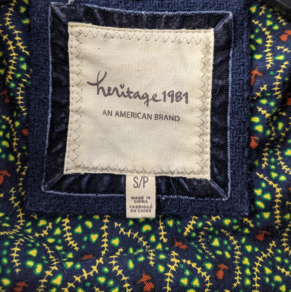 Heritage 1981 Peacoat - Picture 3 of 4